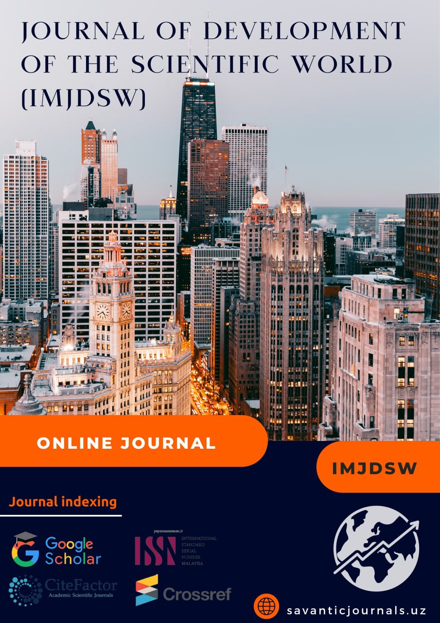 International multidisciplinary journal of development of the scientific world (IMJDSW)                                        
                                        