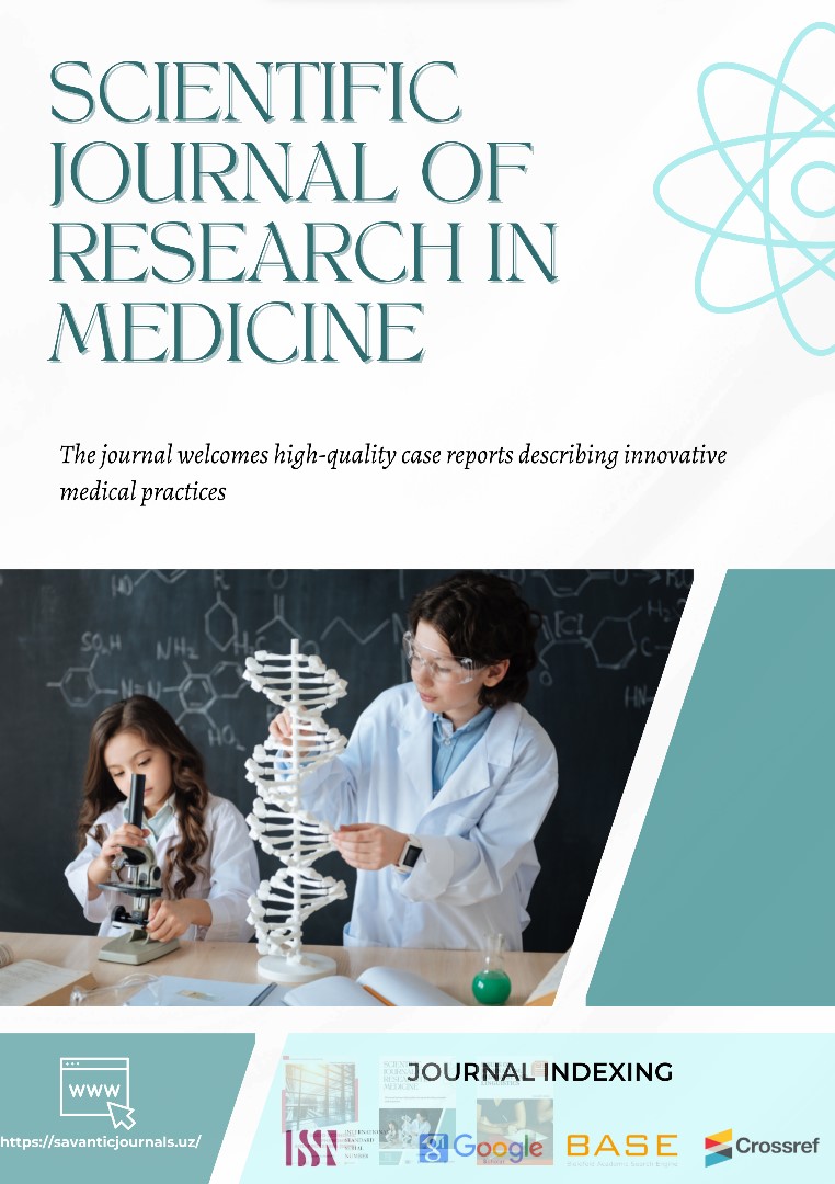 SCIENTIFIC JOURNAL OF RESEARCH IN MEDICINE                                                                                