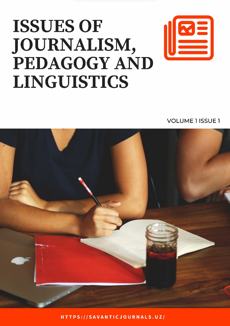 ISSUES OF JOURNALISM, PEDAGOGY AND LINGUISTICS                                        
                                        